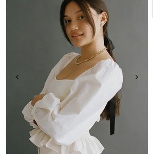 Ciao Lucia katina top in cream Excellent used condition